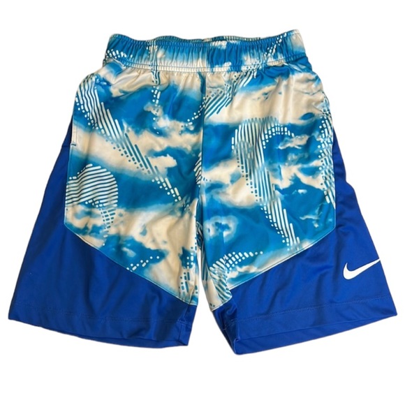 Nike Other - Nike Boy’s Blue and White Dri-Fit Active Athletic Shorts Size Medium